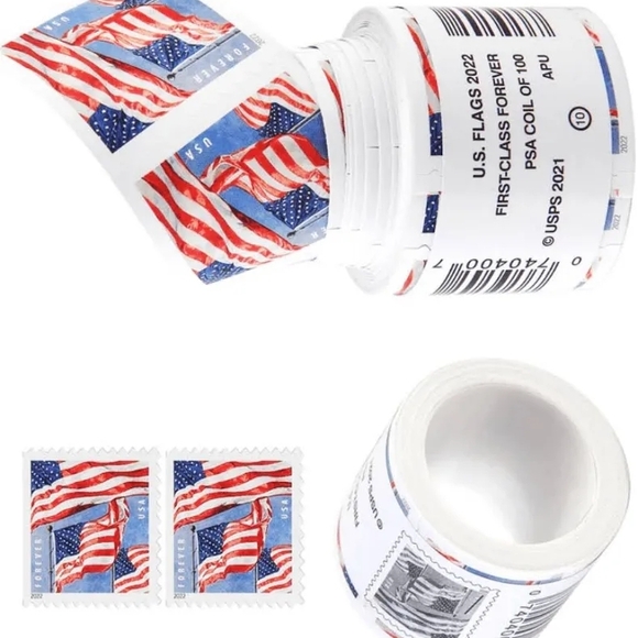 Roll Of 100 Forever Stamps - Picture 3 of 3